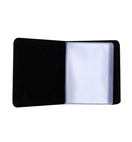 กระเป๋าหนังใส่บัตร รุ่น folder A-025 ดำ